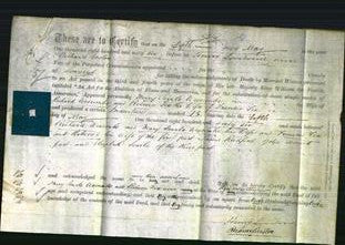 Deed by Married Women - Mary Searle Wescombe and Rebecca Fox-Original Ancestry