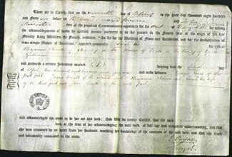 Deed by Married Women - Sarah Roberts-Original Ancestry