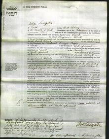 Court of Common Pleas - Sarah Roberts-Original Ancestry