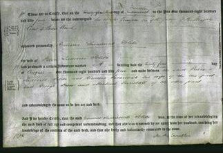 Deed by Married Women - Emma Susannah Solita-Original Ancestry