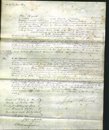 Court of Common Pleas - Mary Potts, Sarah Rimmington-Original Ancestry