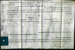 Deed by Married Women - Georgiana Overton-Original Ancestry