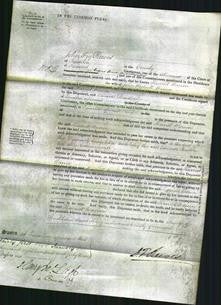 Court of Common Pleas - Harriet Warren-Original Ancestry