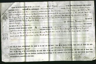 Deed by Married Women - Mary Elizabeth Leigh and Alethea Middleton-Original Ancestry