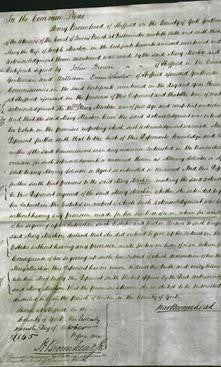 Court of Common Pleas - Mary Machin-Original Ancestry