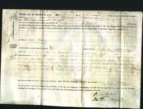 Deed by Married Women - Eliza Ann Morton-Original Ancestry