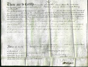 Deed by Married Women - Elizabeth Ironside-Original Ancestry