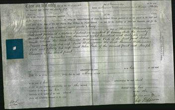 Deed by Married Women – Mary Peile-Original Ancestry