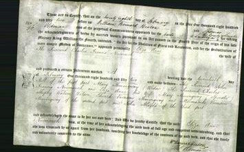 Deed by Married Women - Eliza Anne Newmarch-Original Ancestry