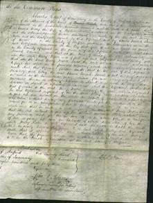 Court of Common Pleas - Mary Foster-Original Ancestry