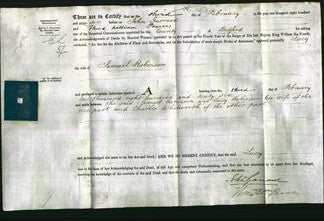 Deed by Married Women - Lucy Robinson-Original Ancestry
