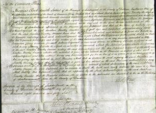 Court of Common Pleas - Caroline Dorothy Cousins-Original Ancestry