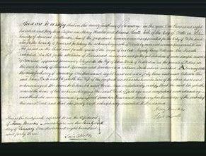 Deed by Married Women - Elizabeth Porch-Original Ancestry
