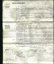 Court of Common Pleas - Ann Lownds Wooliscroft-Original Ancestry