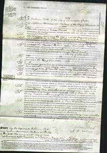 Court of Common Pleas - Mary Ann Haywood, Martha Cowley, Mary Pearson-Original Ancestry