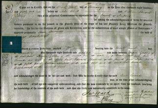 Deed by Married Women - Ann Lownds Wooliscroft-Original Ancestry