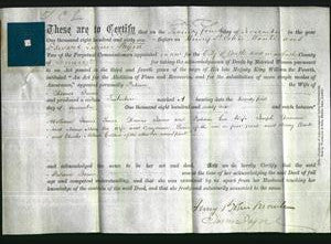 Deed by Married Women - Patience James-Original Ancestry