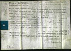 Deed by Married Women - Isabella Chambers and Jane Blaylock-Original Ancestry
