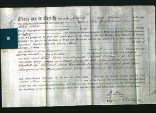 Deed by Married Women - Anne Mary Duny-Original Ancestry