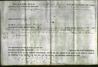 Deed by Married Women - Eliza Barnard-Original Ancestry