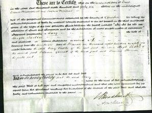 Deed by Married Women - Mary Sadler-Original Ancestry