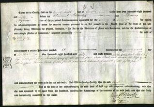 Deed by Married Women - Sarah Gray-Original Ancestry