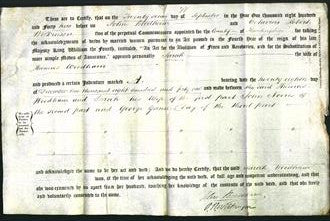 Deed by Married Women - Sarah Woodham-Original Ancestry