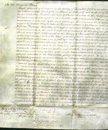 Court of Common Pleas - Catharine Kershaw-Original Ancestry