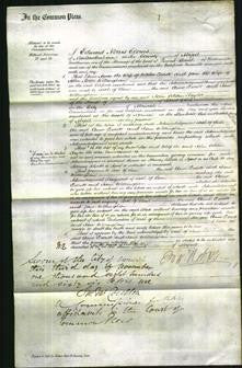 Court of Common Pleas - Anne Everett, Jane Wellingham-Original Ancestry