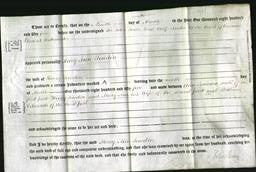 Deed by Married Women - Mary Ann Sawdon-Original Ancestry