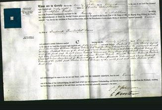 Deed by Married Women - Emma Jones-Original Ancestry