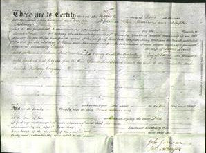 Deed by Married Women - Dinah Lowis-Original Ancestry
