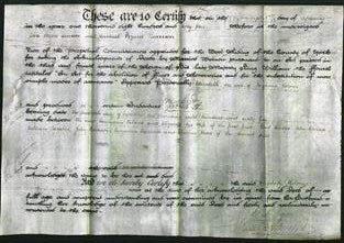 Deed by Married Women - Elizabeth Holmes-Original Ancestry