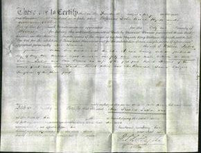 Deed by Married Women - Ann Frances Pullen-Original Ancestry