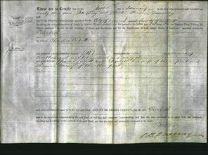 Deed by Married Women - Elizabeth Cubitt-Original Ancestry