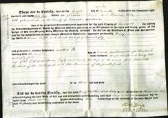 Deed by Married Women - Mary Smith and Sarah Rigby-Original Ancestry