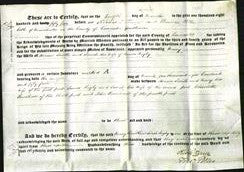 Deed by Married Women - Mary Smith and Sarah Rigby-Original Ancestry