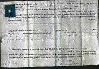 Deed by Married Women - Anne Wright-Original Ancestry