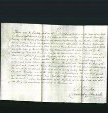 Deed by Married Women - Elizabeth Thornton-Original Ancestry