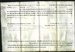 Deed by Married Women - Emily Morris-Original Ancestry