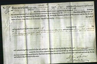 Deed by Married Women - Frances Elizabeth Ash-Original Ancestry