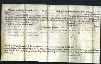Deed by Married Women - Rosana Little-Original Ancestry