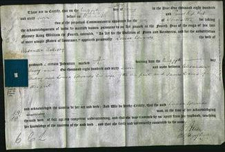 Deed by Married Women - Louisa Halliday-Original Ancestry