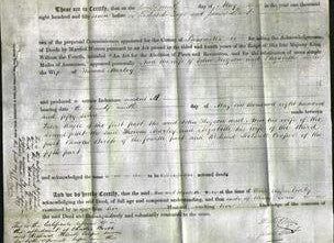 Deed by Married Women - Ann Higson and Elizabeth Marley-Original Ancestry