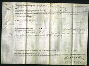 Deed by Married Women - Mary Wright-Original Ancestry