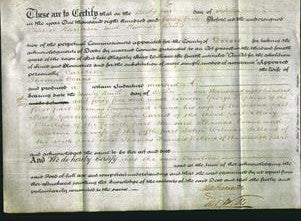 Deed by Married Women -Caroline Evans-Original Ancestry