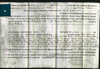 Deed by Married Women - Margaret Hodson, Mary Wilkinson-Original Ancestry