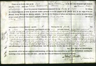 Deed by Married Women - Sarah Elizabeth Selmes-Original Ancestry