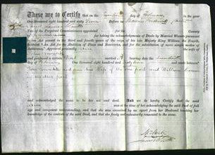 Deed by Married Women - Ann Meredith-Original Ancestry