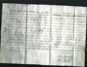 Deed by Married Women - Frances Grizzle-Original Ancestry
